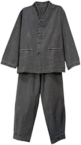 Altair Erkek Kadın Pamuk %100 % Gömlek pantolon seti Budist Zen Meditasyon Giyim Modern stil Kore Hanbok