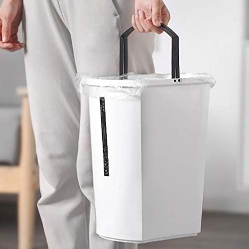 WXXGY çöp tenekesi Dikdörtgen Dokunmatik Kutusu Küçük Ofis Kutusu Dayanıklı Plastikten yapılmış 25X36X21 cm 10L /