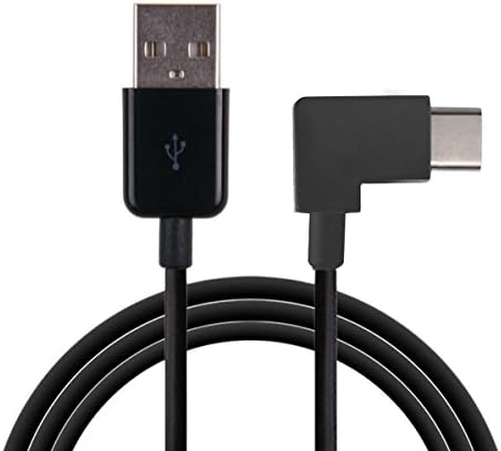 JSER 100cm Sağ Açılı USB 3.1 Tip C USB - C USB 2.0 Kablosu 90 Derece Konnektör için Uyumlu Tablet ve Cep Telefonu