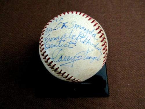 Casey Stengel Ny Yankees Mets Hof İmzalı Otomatik Warren Giles Onl Beyzbol Psa / dna İmzalı Beyzbol Topları