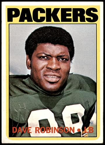 1972 Topps 116 Dave Robinson Green Bay Packers (Futbol Kartı) VG/ESKİ Packers Penn St