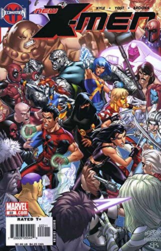 Yeni X-Men (2. Seri) 22 VF / NM ; Marvel çizgi romanı