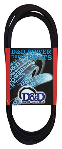 D & D PowerDrive D146 John Deere Yedek Kayış, D, 1-Bant, 151 Uzunluk, Kauçuk