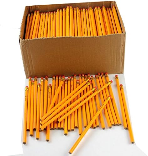 Sarı 2 Toplu Kalemler - 576 Adet (576 Adet) - 2 Sarı Kalemler Toplu Paket.Silgili Toplu Sarı 2 Kurşun Kalem.Miktar: