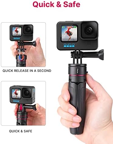 Mini Tripod Montaj Aksesuarları Gopro - ULANZİ Go Hızlı II Küçük Tripod Hızlı Bırakma Kompakt Vlog Kolu Selfie Kavrama