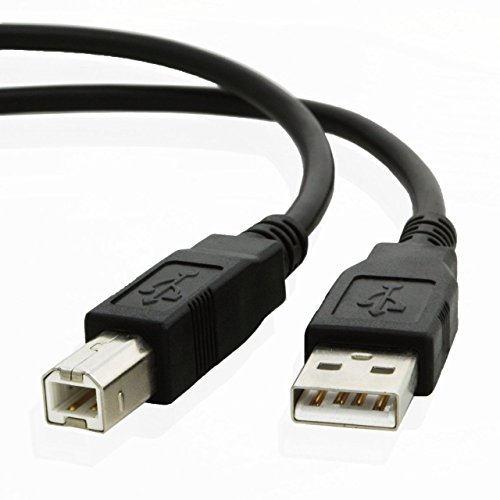 DIGITMON 3 Ft Siyah A-Erkek B-Erkek USB 2.0 Yüksek Hızlı Yazıcı HP kablosu Akıllı Tank Plus 551 Kablosuz All-in-One