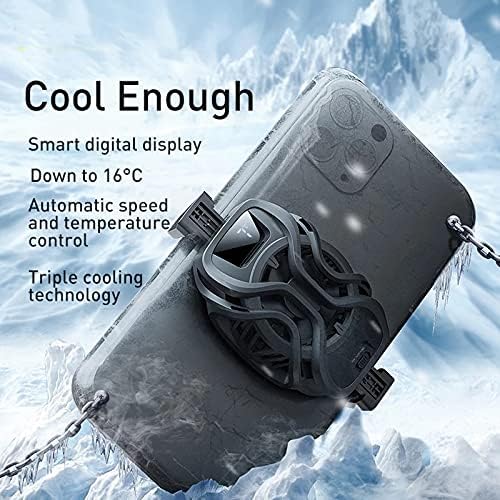 XJJZS Cep Telefonu Soğutucuları Soğutucu Soğutma radyatörü Oyun Evrensel Telefon Fan Tutucu Cep Oyun Telefonu Soğutma