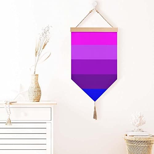 Nudquıo Transseksüel Bayrağı Pamuk Keten asmak için bayrak Duvar İşareti Boyama Resim Ev Ofis Bahçe Sundurma Dekorasyon