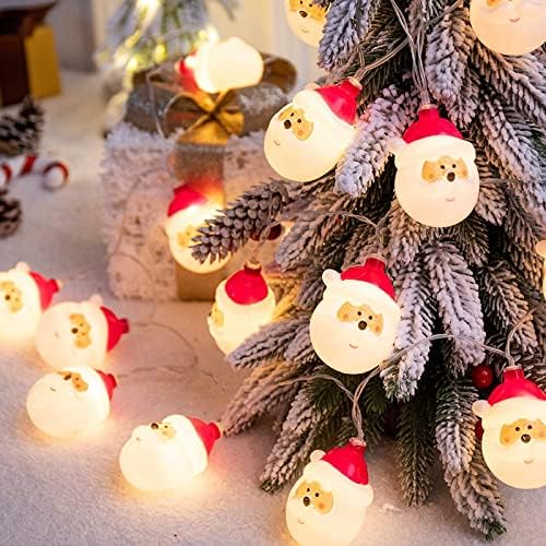 Noel dize ışıkları su geçirmez pil USB Powered çok renkli LED noel ışıkları noel ağacı için kapalı ve açık tatil