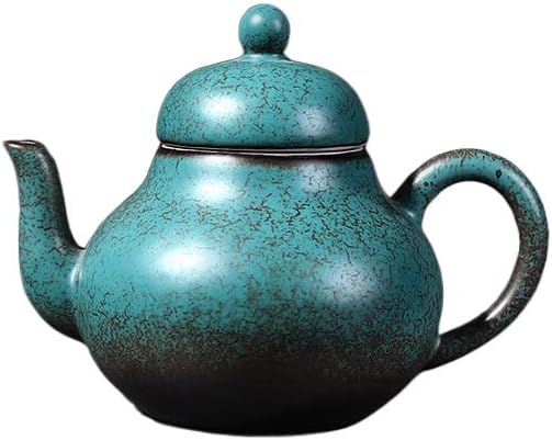 Kabak çaydanlık ev seramik retro çay seti tekli葫芦茶壶家用陶瓷复古风泡茶器单个