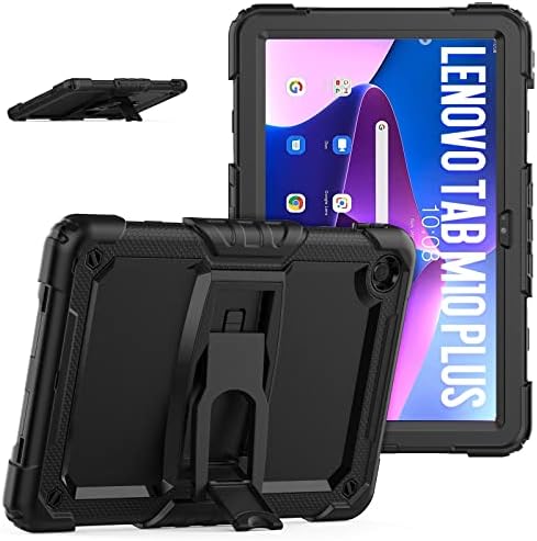 Tablet PC Kılıf Çanta Kollu Lenovo Tab M10 Artı 10.6 3rd Gen 125FU / 128FU Durumda, üçü bir arada paramparça dayanıklı