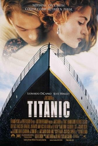(11x17) Titanik-Leonardo DiCaprio Kate Winslet Film Afişi