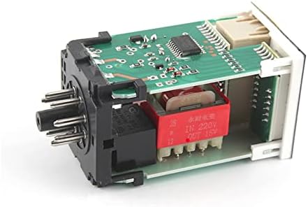 NYCR Dijital LED Programlanabilir Zamanlayıcı Röle Anahtarı DH48S-2Z 0.01 S-99H99M Soket Tabanı ile AC/DC 12V 24V