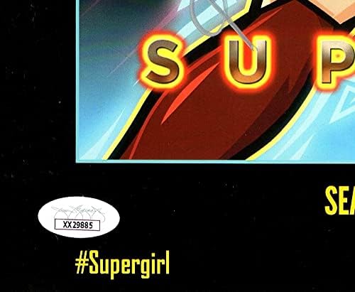 Supergirl Döküm İmzalı 12X15 Poster 9 Otomobil Benoist McGrath Jordan JSA XX29885