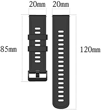 XJIM Yedek Silikon Resmi Kayış Samsung Galaxy Watch4 Klasik 46 42mm / Saat 4 44 40mm Spor Bandı Bileklik Bilezik