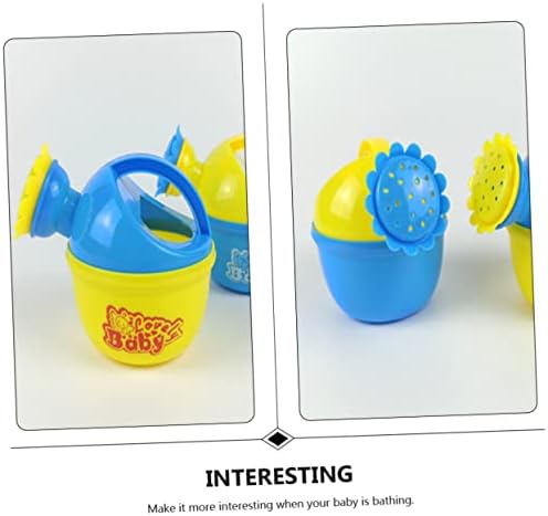 Toddmomy 5 adet sulama kovası Küvet Bebek Çocuklar için Hidroflask Su Şişesi Yağmurlama Banyo Oyuncak bahçe sulama