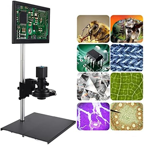 150X Mikroskop, 2K Video Kayıt 11.6 in LCD 16MP Yüksek Çözünürlüklü Multimedya Arayüzü Fabrika için Doğru Mikroskop