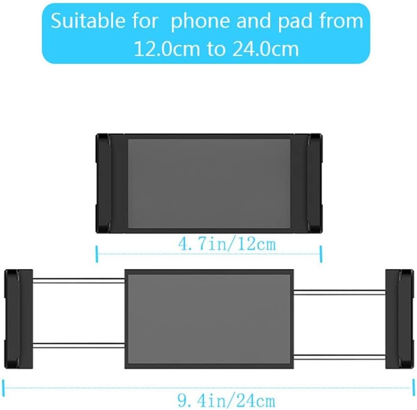 WETYG Tablet Standı Tutucu Ayarlanabilir Katlanır 360° Döner Masa Dağı Cep Telefonu Braketi Destek Tablet Telefonları