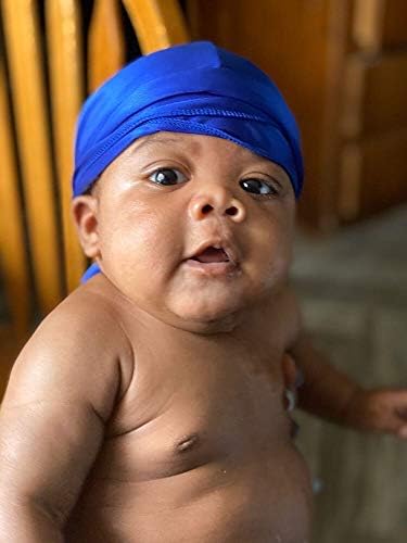 ForceWave 2 ADET İpeksi Saten Bebek Durags Erkek Kız Bebek için