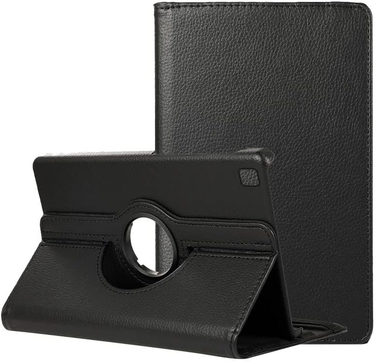 Serin samsung kılıfı Galaxy Tab A7 Lite T220 / T225 Pürüzsüz Deri Siyah 8.7 inç