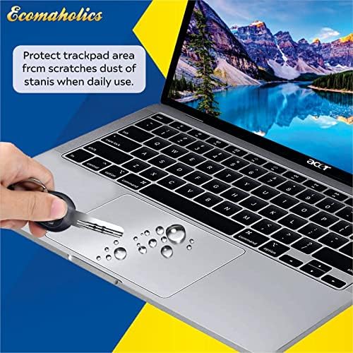 (2 Adet) Ecomaholics Dizüstü Dokunmatik ped Koruyucu Kapak için Lenovo ThinkPad T470 14 inç Dizüstü Bilgisayar, şeffaf