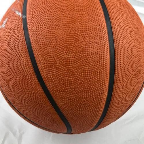 ARVYDAS SABONİS DOMANTAS SABONİS imzalı Basketbol PSA / DNA imzalı-İmzalı Basketbol