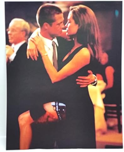 Bay ve Bayan Smith Brad Pİtt Angelina Jolie dansı 10,5 x 13,5 inç Poster-005