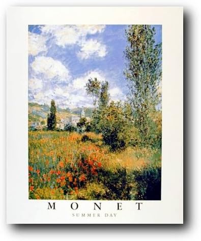 Duvar Dekor Claude Monet Ile Aziz Martin, Vetheuil Empresyonist Sanat Baskı Poster (16x20)