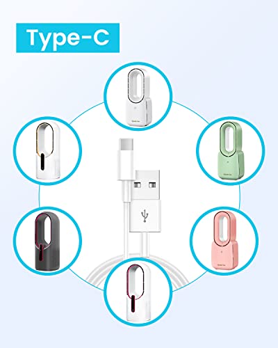 Misby USB Kablosu, 1'li Paket, 5 ft, C Tipi Şarj Cihazı Premium TPE USB C Kablosu, Beyaz