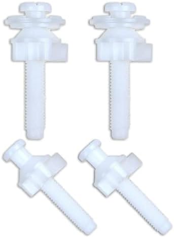 MUU Klozet Vidaları, Sabitleme Aksesuarları, Yedek Beyaz Plastik Cıvatalar (Screws-SL4)