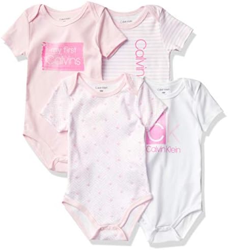 Calvin Klein Kız bebek 4 Parça Takım Elbise
