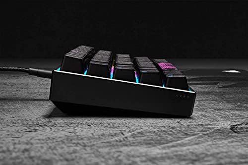 HYK K65 RGB Mini 60 % Mekanik Oyun Klavyesi, Ayarlanabilir RGB Aydınlatma Tek Tuşları, Mekanik Hız Tuşları, Hiper