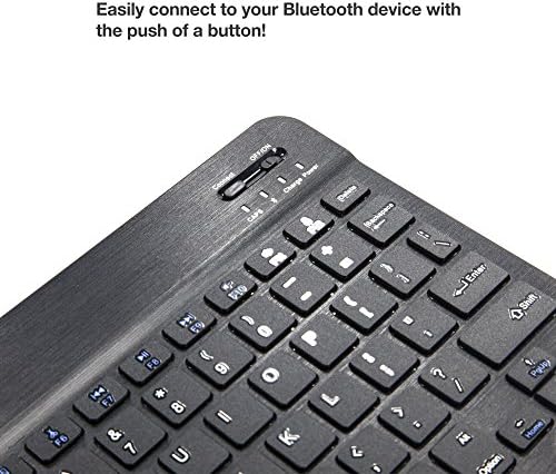 Paxodo Android 10 Tablet PC ile Uyumlu BoxWave Klavye PXD10069 (10 inç) (Boxwave'den Klavye) - İnce Tuşlar Bluetooth