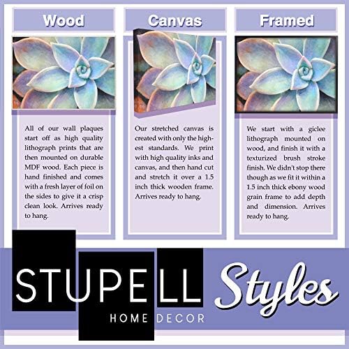 Stupell Industries Palmiye Ağaçlarının Arasından Gökyüzü Tropikal Yaz Fotoğrafı Duvar Sanatı, 10 x 15, Mavi