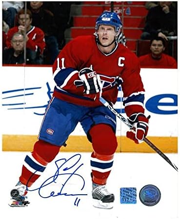 SAKU KOİVU İmzalı Montreal Canadiens 8 x 10 Fotoğraf - 70597-İmzalı NHL Fotoğrafları