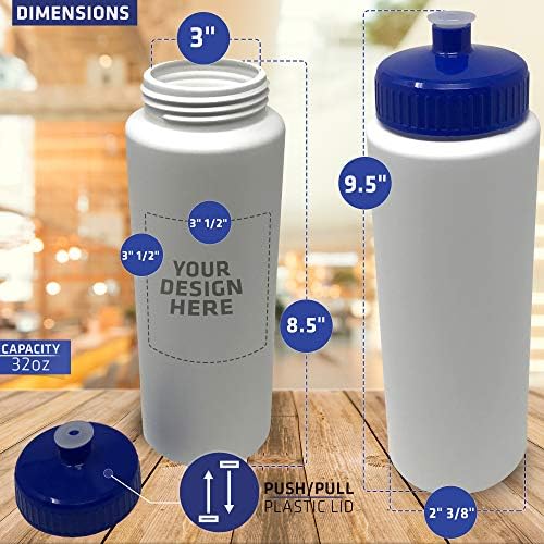 CSBD 32oz Spor Su Şişeleri, Yeniden Kullanılabilir BPA Plastik Yok, Üst Sızdırmaz içecek musluğu Çekin, iş Markası,