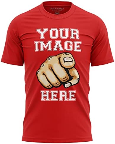 Erkekler için Özel Gömlek, Resminizi Ön ve Arka Baskıya ekleyin, Özelleştirilmiş Tişörtler Kendi Tasarımınızı Yapın