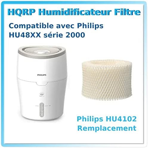 Philips ile Uyumlu HQRP Fitil Filtresi HU4801, HU4801 / 01, HU4802, HU4802/01, HU4803, HU4803/01, HU4811, HU4811/10,