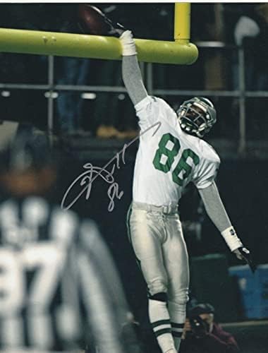 FRED BARNETT PHİLADELPHİA EAGLES AKSİYON imzalı 8x10-İmzalı NFL Fotoğrafları