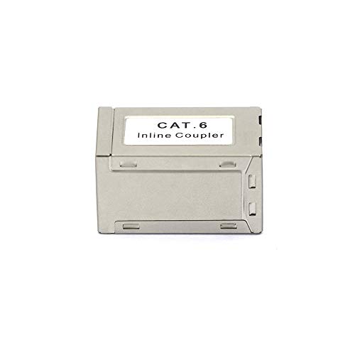 VCELİNK RJ45 Çoğaltıcı Korumalı, Ethernet uzatma kablosu CAT6 / CAT5E / CAT5 Inline Çoğaltıcı PoE Dişi dişi konnektör