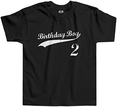 Threadrock Küçük Erkek Doğum Günü Çocuğu 2 Yaşında Yürümeye Başlayan Çocuk T-Shirt
