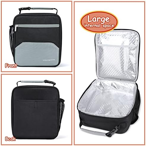 DANİA & DEAN Öğle Yemeği Çantaları, Sevimli Yalıtımlı ve Yeniden Kullanılabilir Mini Soğutucu yemek taşıma çantası,
