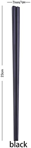 YİİSU 1 Pair Paslanmaz Çelik Sofra Renkli Uzunluğu 23 Cm Çubuklarını GX7