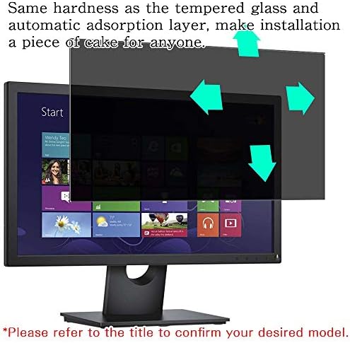 Synvy ekran koruyucu koruyucu ile Uyumlu 31.5 MSI Optix G32C4 Ekran Monitör Anti Casus Filmi Koruyucuları [Temperli