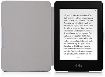 kwmobile Kılıf Kindle Paperwhite ile Uyumlu-Kılıf PU e-Okuyucu Kapağı-Gökkuşağı Küpleri Çok Renkli / Yeşil / Mavi